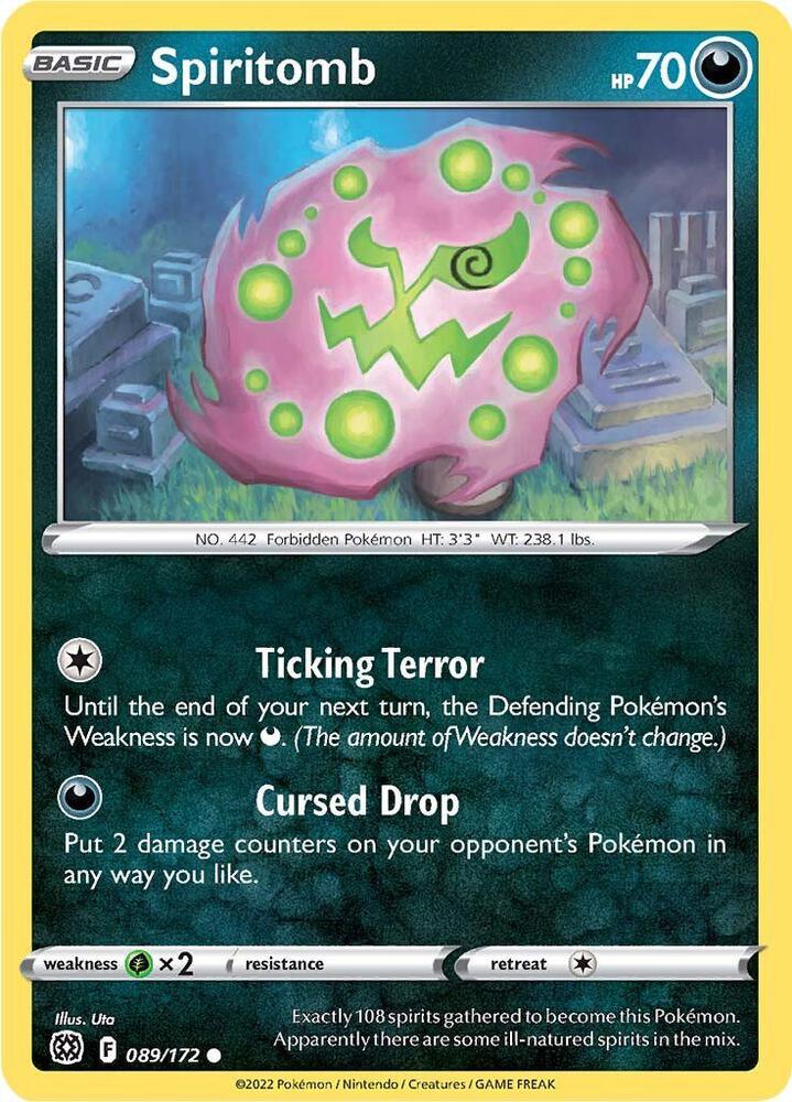 [Reverse Holo] BRS 089/172 Spiritomb C