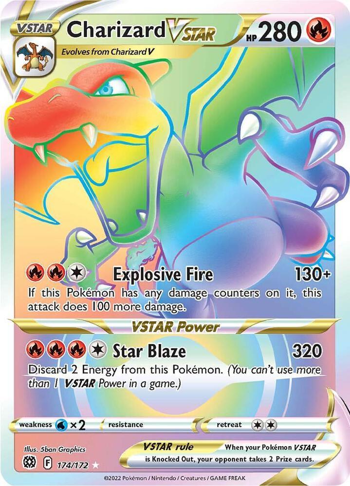 BRS 174/172 Charizard VSTAR SR