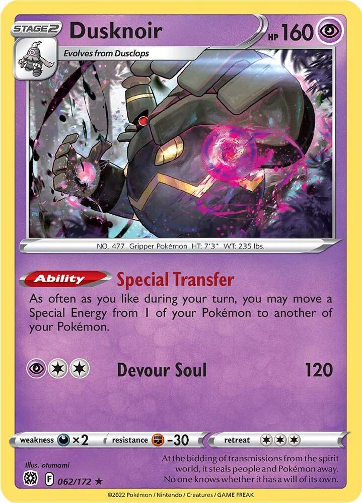 BRS 062/172 Dusknoir RH