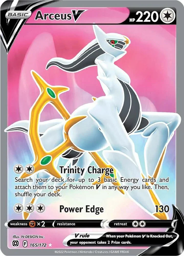 BRS 165/172 Arceus V SR
