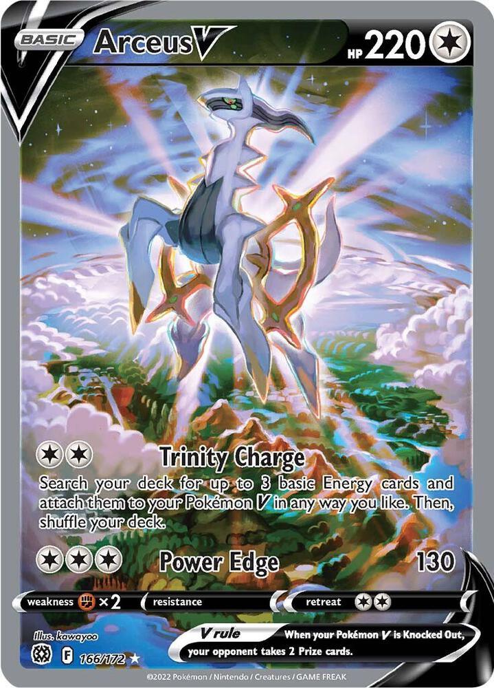 BRS 166/172 Arceus V SR