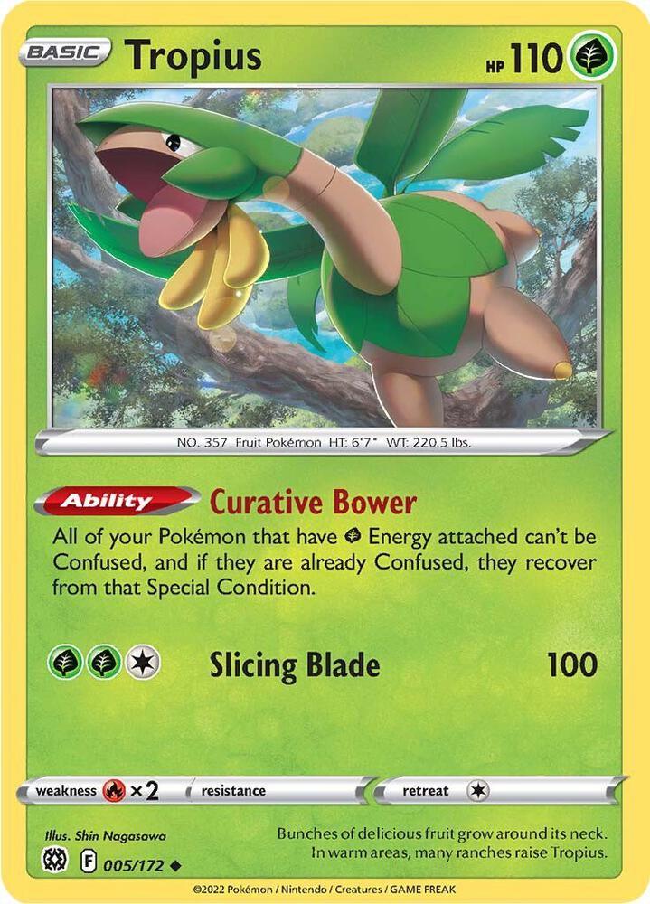 [Reverse Holo] BRS 005/172 Tropius U