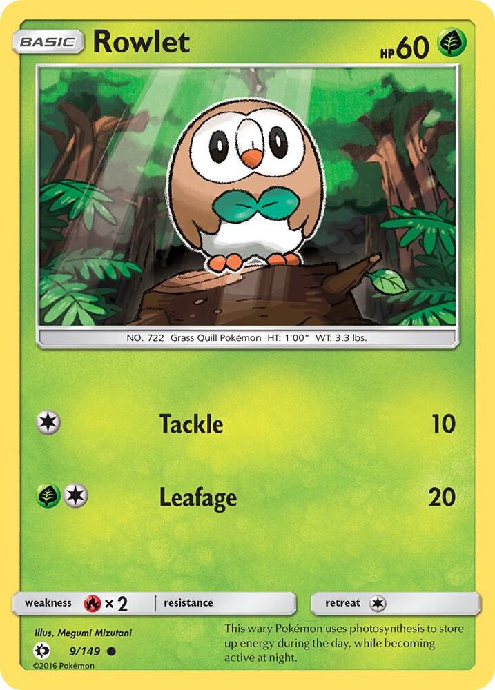 SUM 9/149 Rowlet C