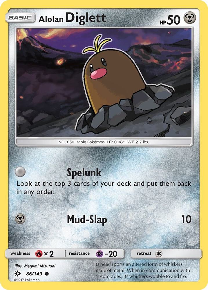 SUM 86/149 Alolan Diglett C