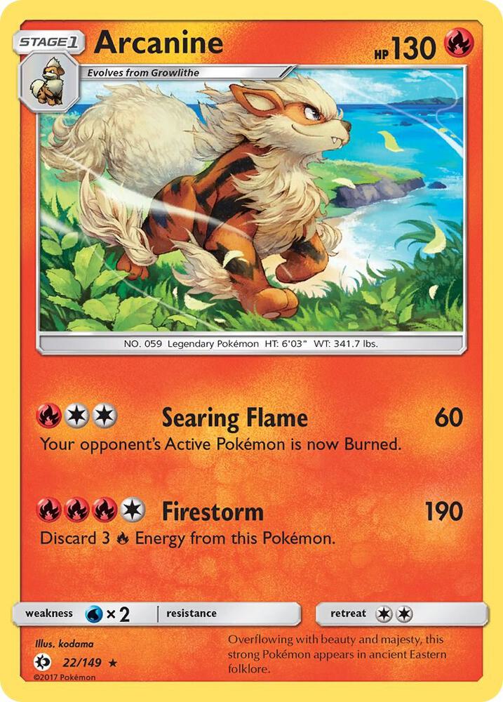 SUM 22/149 Arcanine RH
