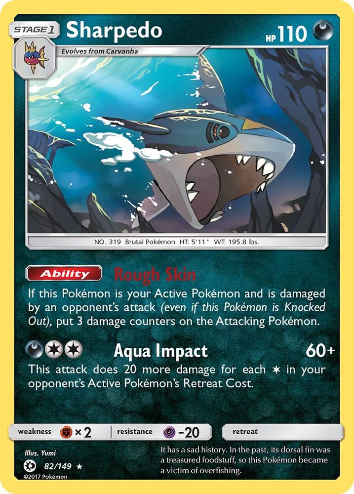 SUM 82/149 Sharpedo RH