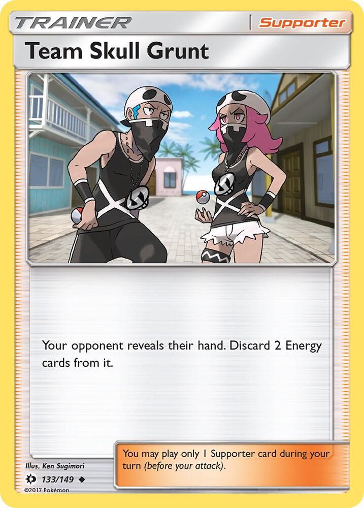 SUM 133/149 Team Skull Grunt U