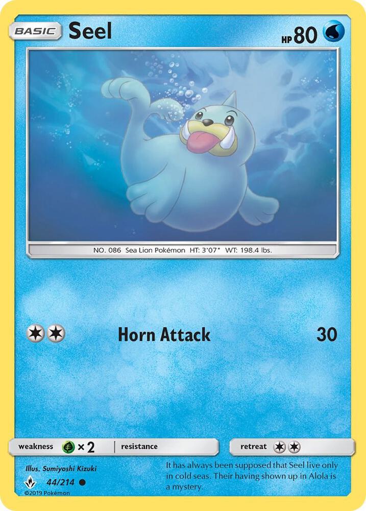 [Reverse Holo] UNB 44/214 Seel C