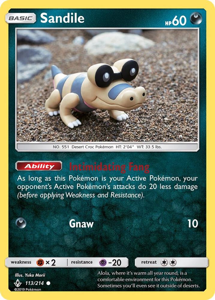 [Reverse Holo] UNB 113/214 Sandile C