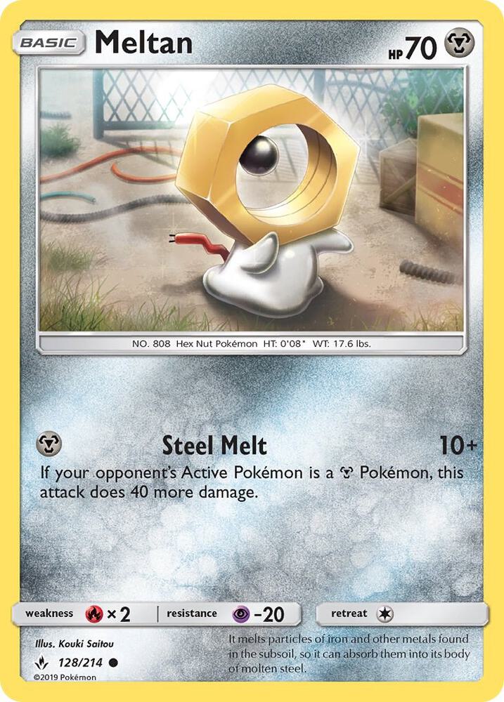 [Reverse Holo] UNB 128/214 Meltan C