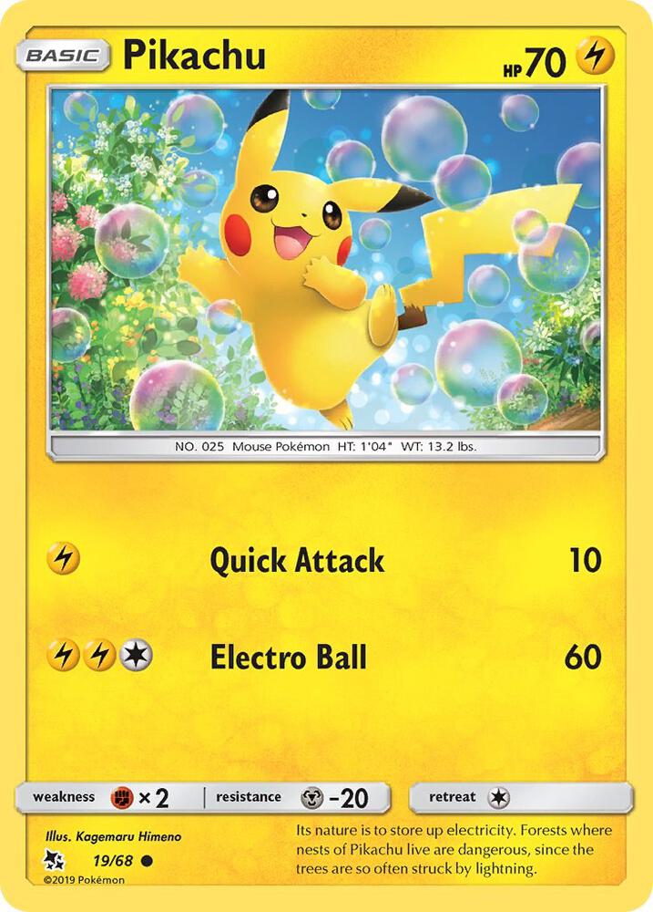 [Reverse Holo] HIF 19/68 Pikachu C