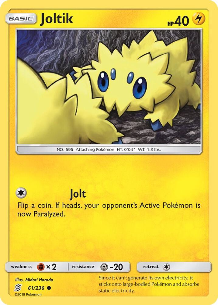 [Reverse Holo] UNM 61/236 Joltik C