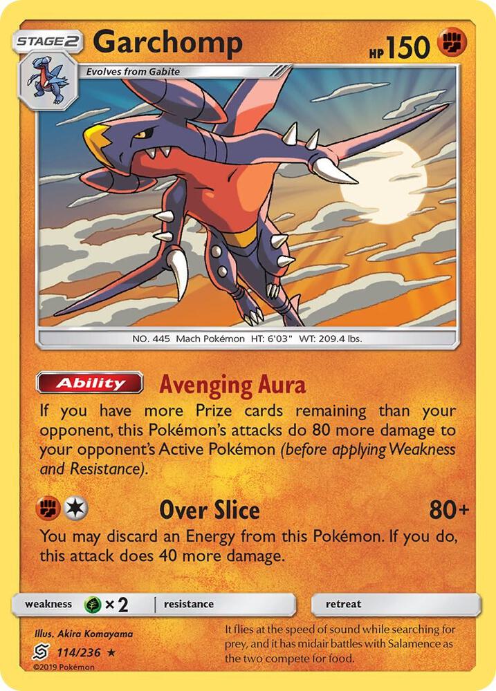 [Reverse Holo] UNM 114/236 Garchomp RH