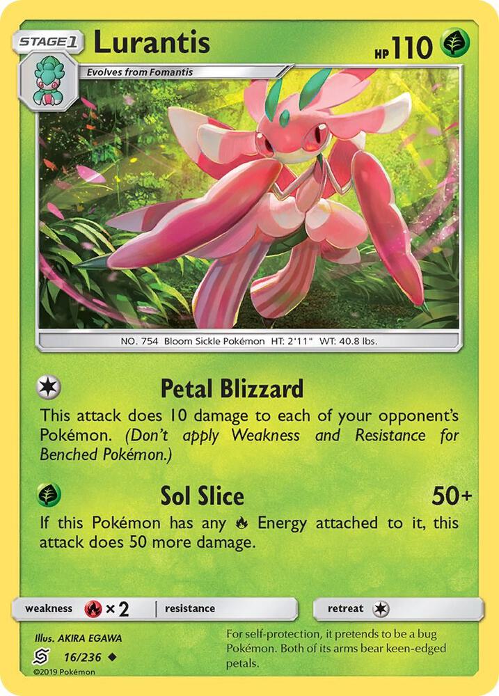 [Reverse Holo] UNM 16/236 Lurantis U