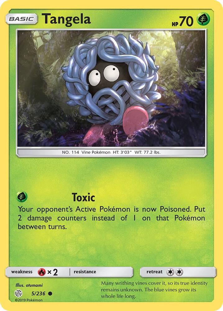 [Reverse Holo] CEC 5/236 Tangela C