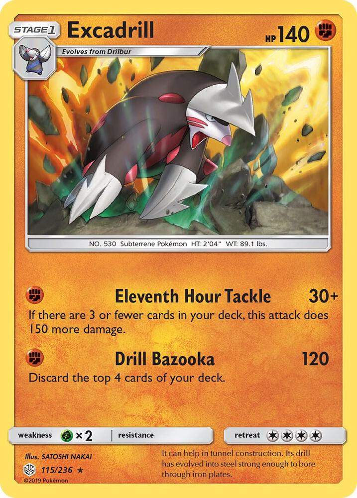 [Reverse Holo] CEC 115/236 Excadrill RH