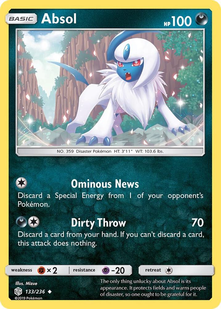 [Reverse Holo] CEC 133/236 Absol U