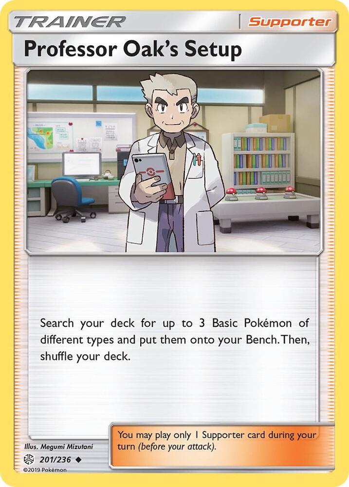[Reverse Holo] CEC 201/236 Professor Oak's Setup U
