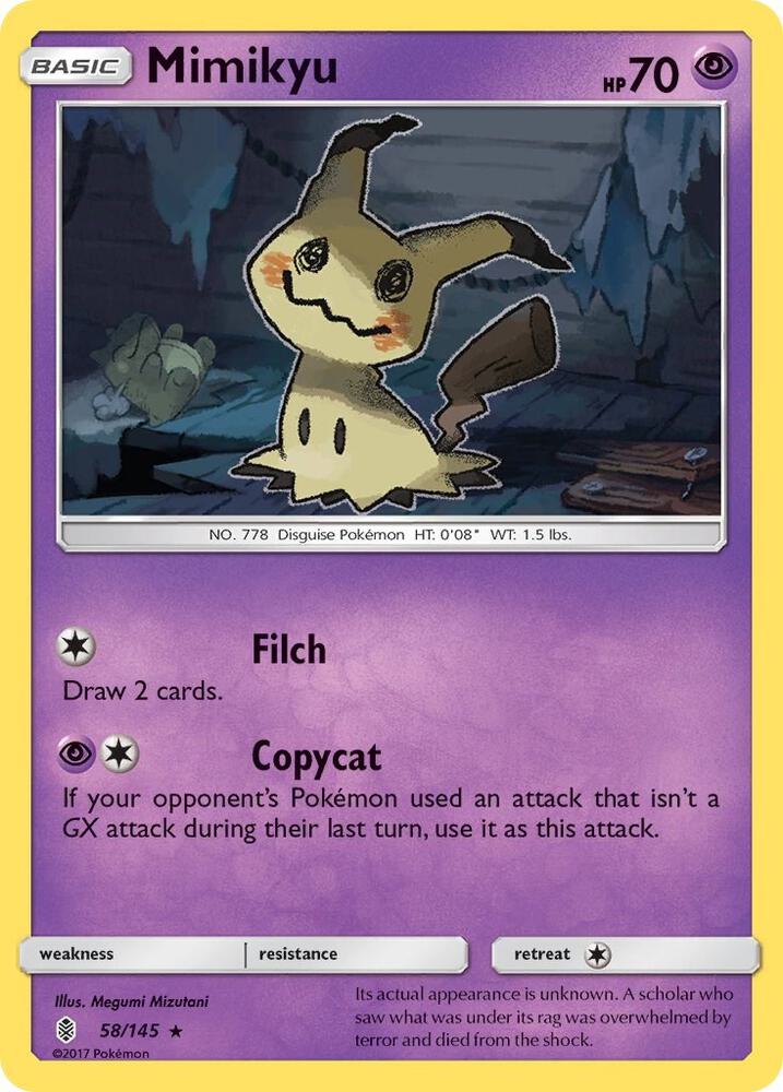 GRI 58/145 Mimikyu RH