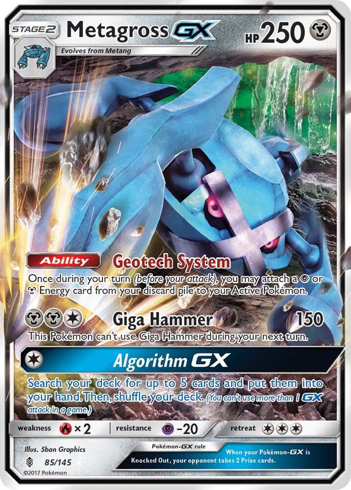 GRI 85/145 Metagross GX SR