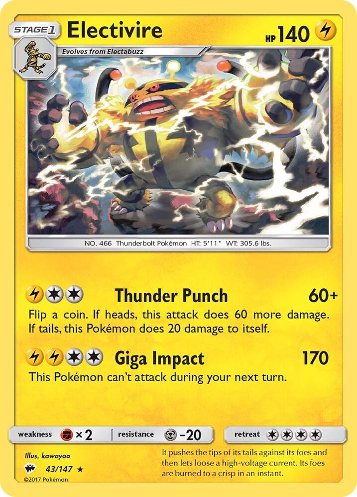 BUS 43/147 Electivire R