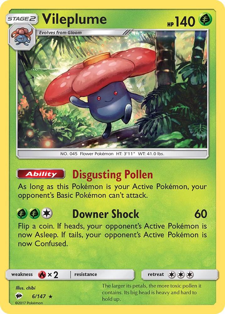 BUS 6/147 Vileplume RH