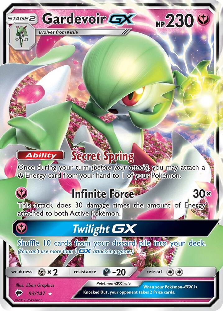BUS 93/147 Gardevoir GX SR