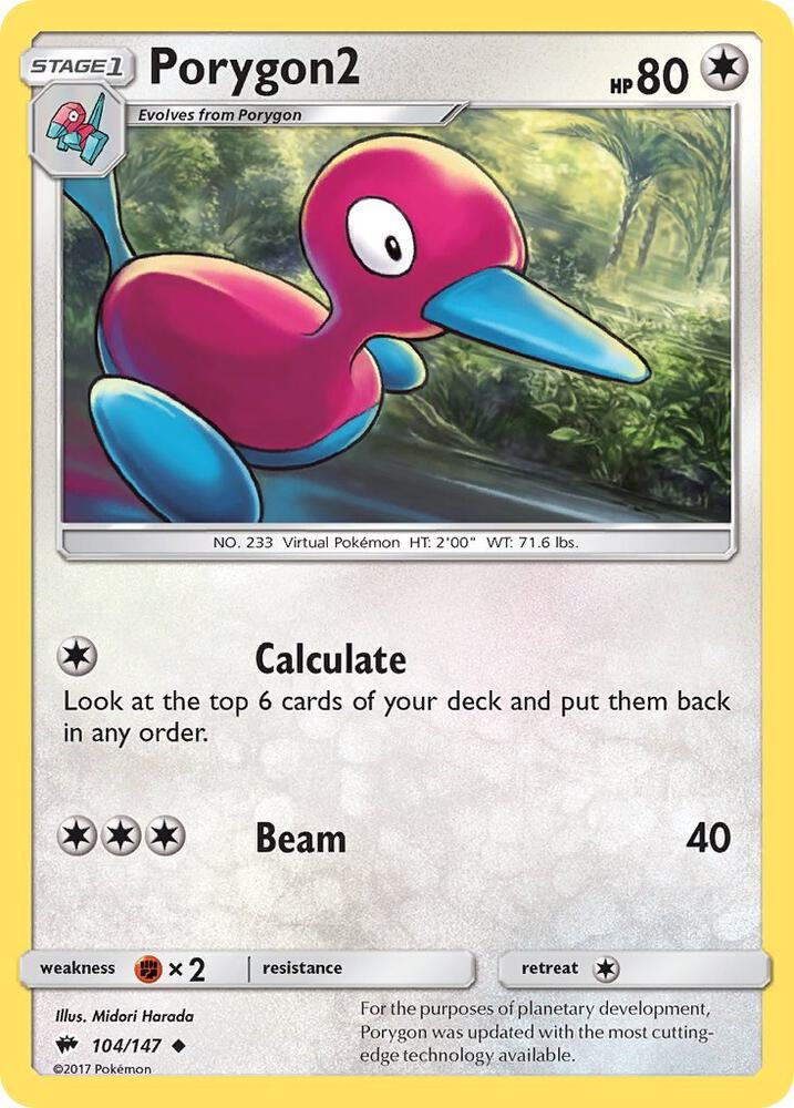 BUS 104/147 Porygon2 U