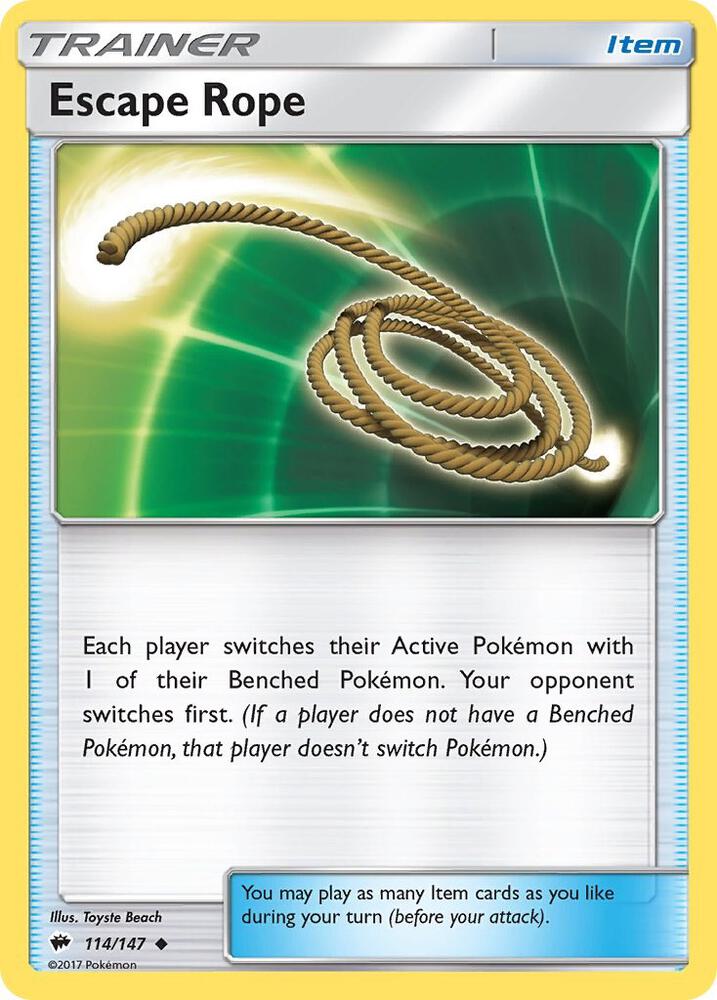 BUS 114/147 Escape Rope U