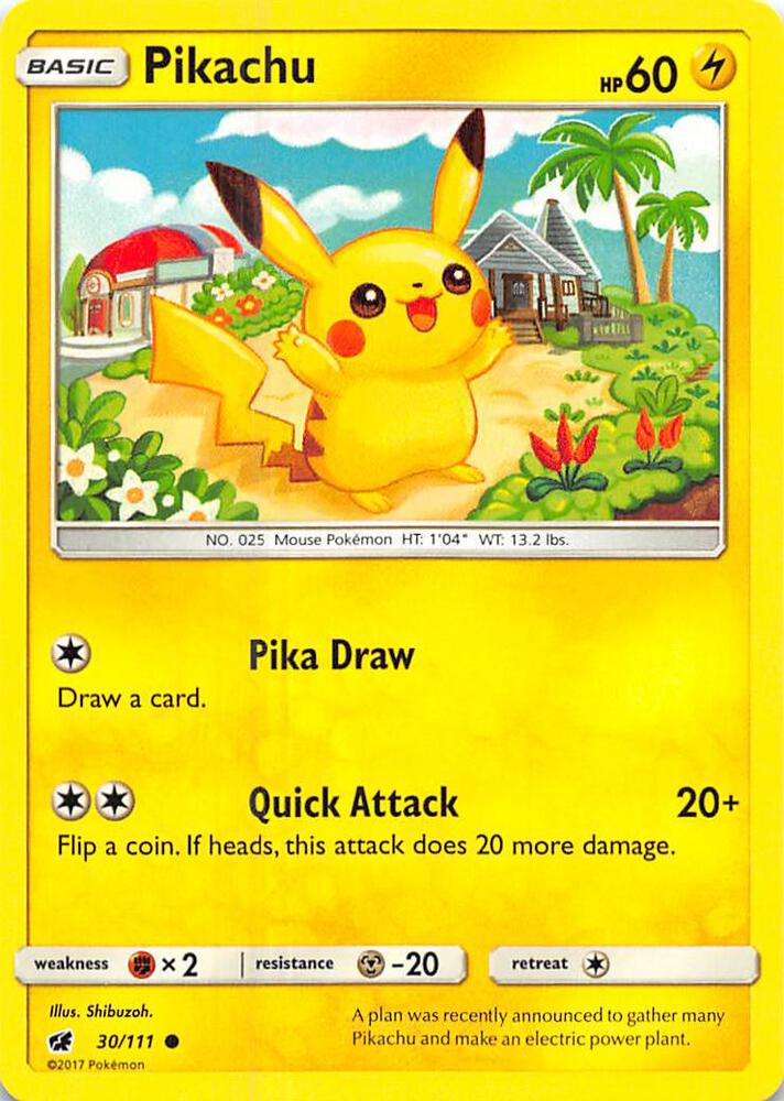 CIN 30/111 Pikachu C