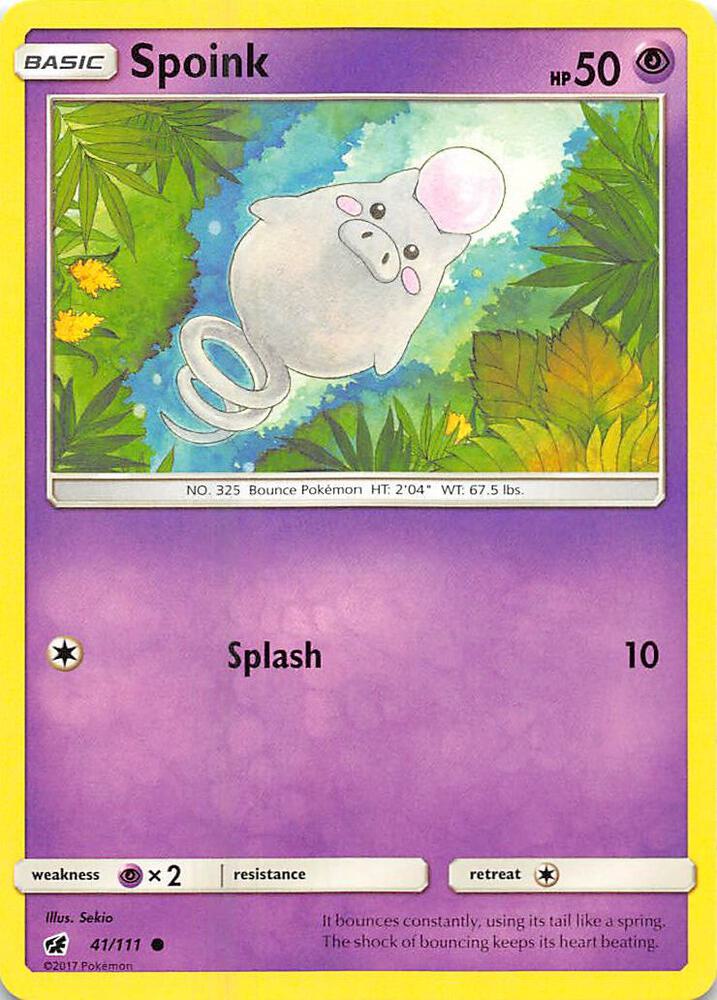CIN 41/111 Spoink C