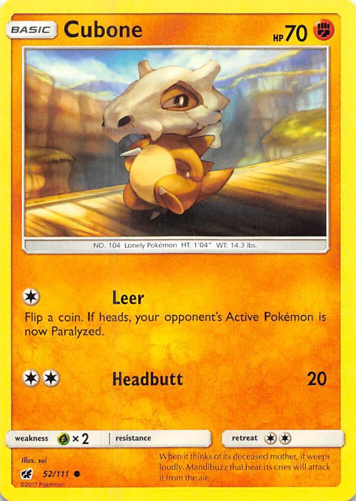 CIN 52/111 Cubone C