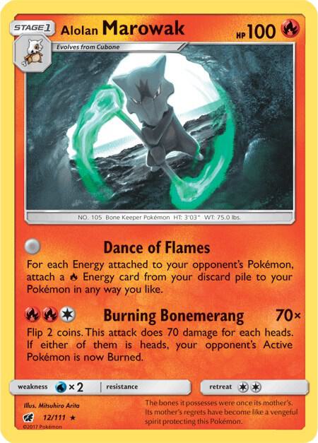 CIN 12/111 Alolan Marowak RH