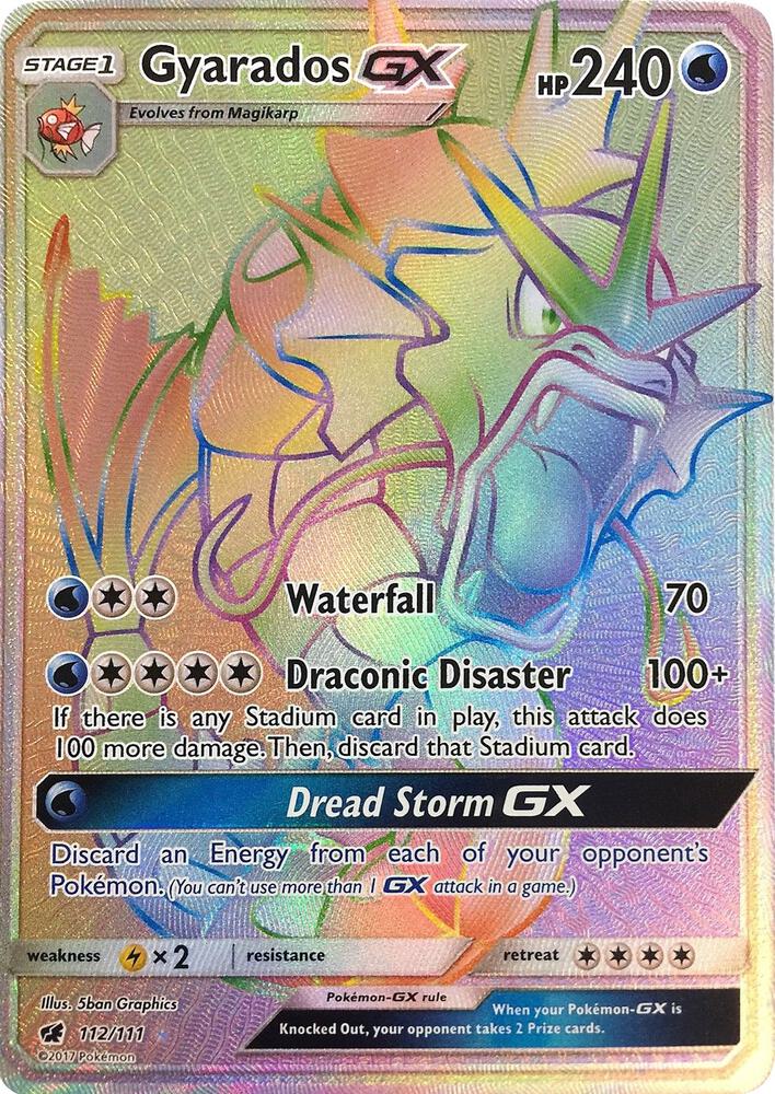 CIN 112/111 Gyarados GX SR
