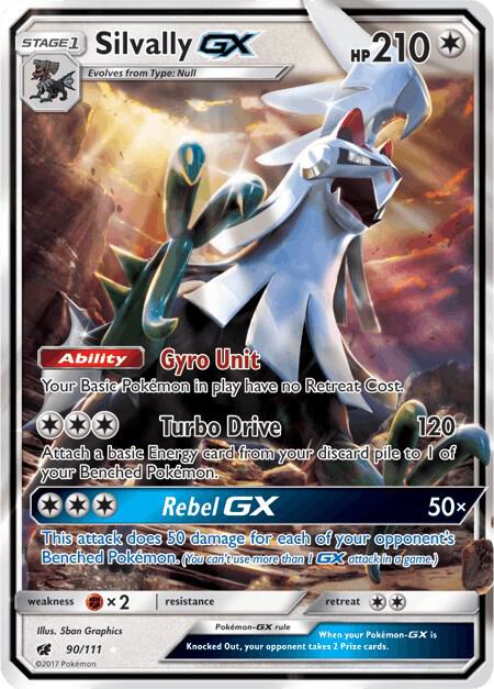 CIN 90/111 Silvally GX SR