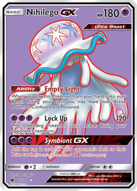 CIN 103/111 Nihilego GX SR