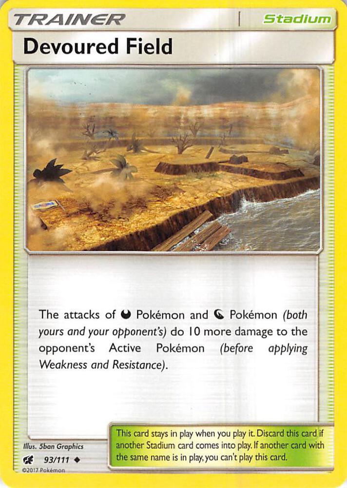 CIN 93/111 Devoured Field U
