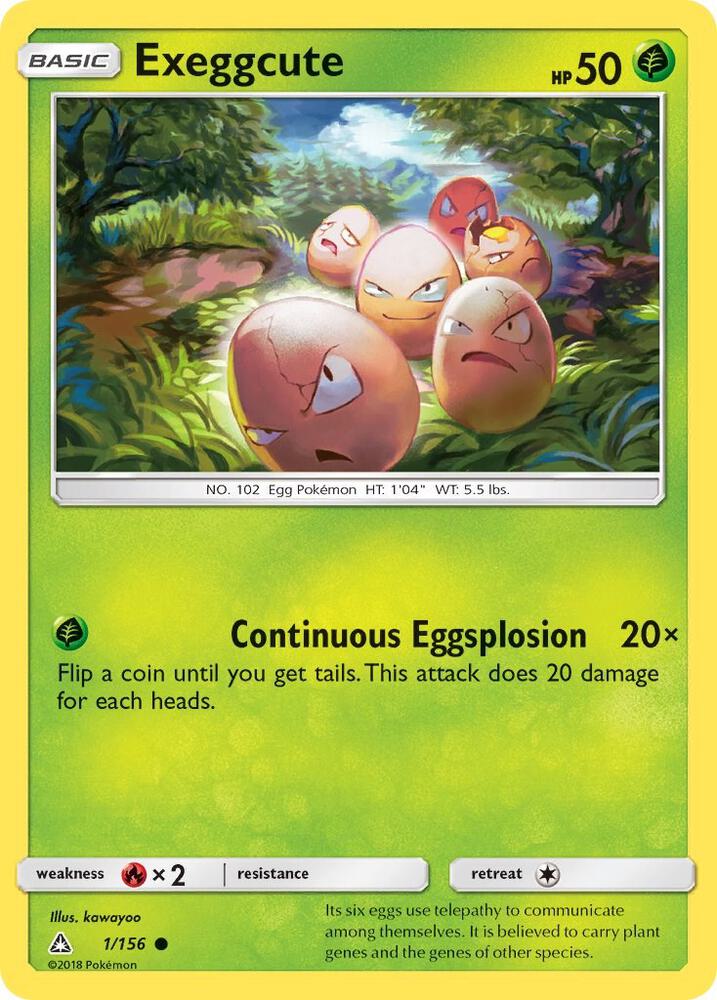 UPR 1/156 Exeggcute C