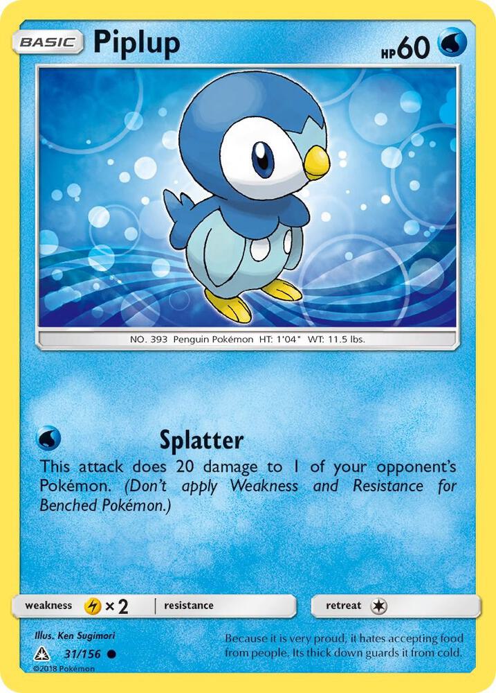 UPR 31/156 Piplup C