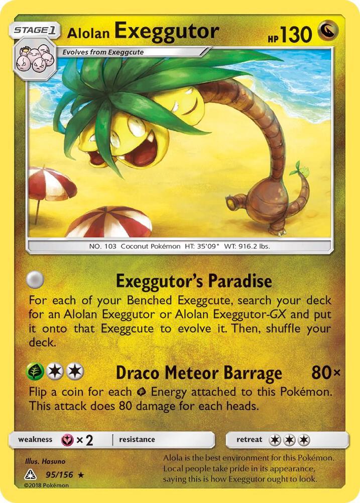 UPR 95/156 Alolan Exeggutor R