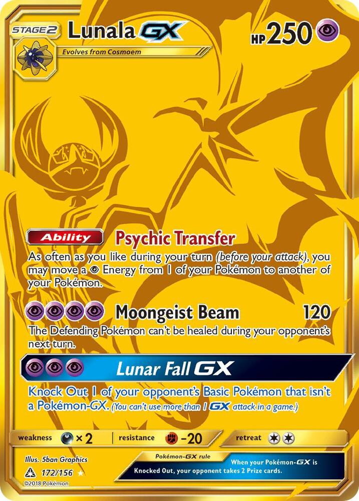 UPR 172/156 Lunala GX SR