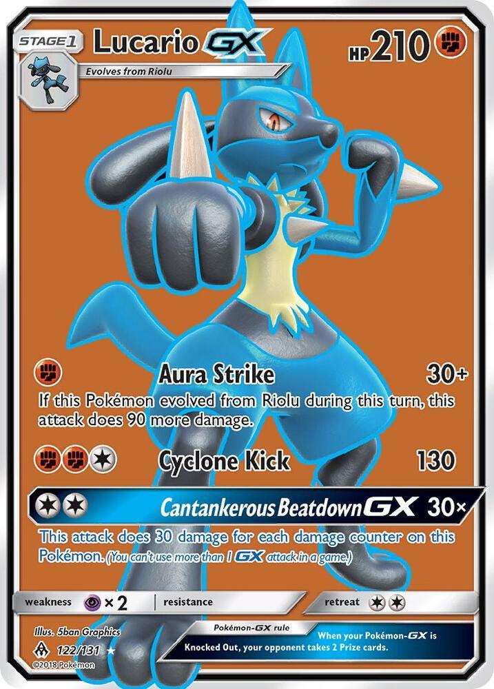 FLI 122/131 Lucario GX SR