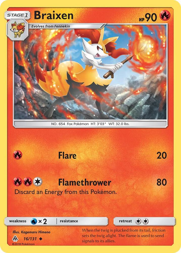 FLI 16/131 Braixen U