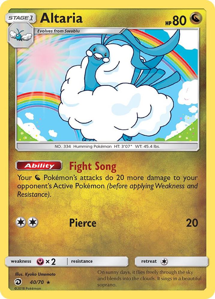 [Reverse Holo] DRM 40/70 Altaria RH