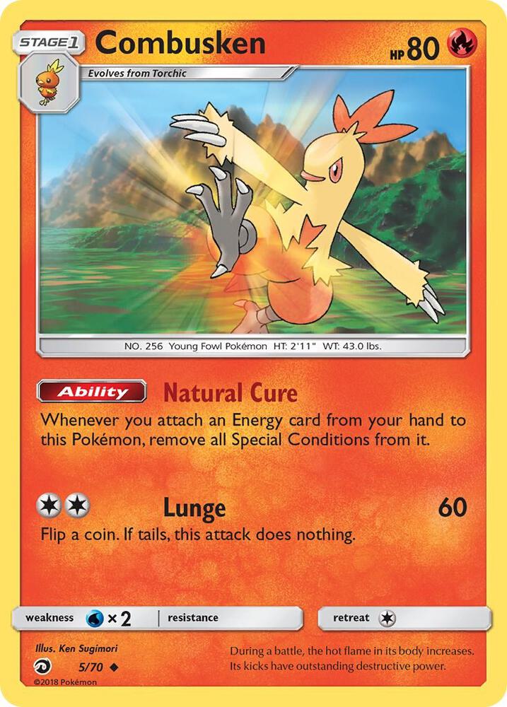 [Reverse Holo] DRM 5/70 Combusken U