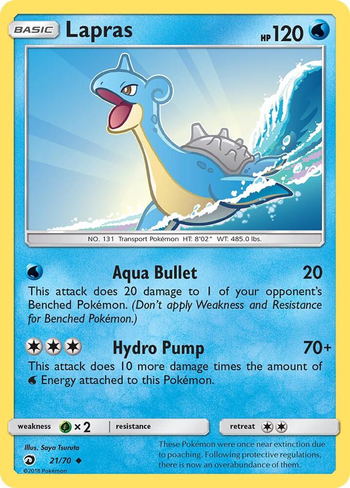 [Reverse Holo] DRM 21/70 Lapras U