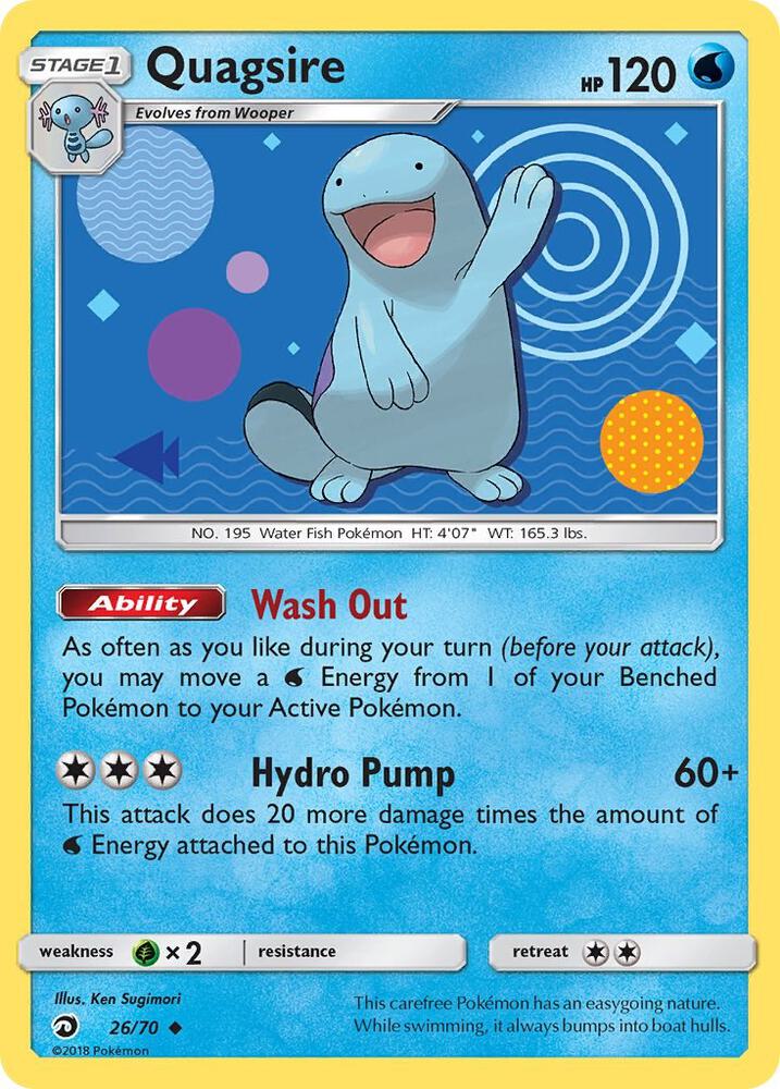 [Reverse Holo] DRM 26/70 Quagsire U