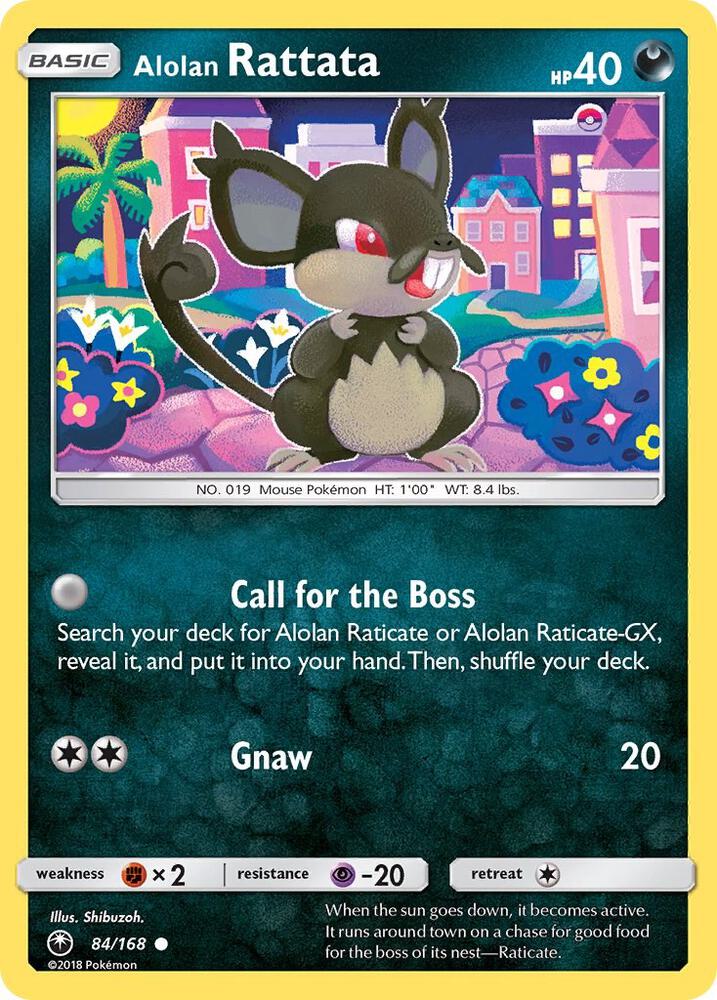 CES 84/168 Alolan Rattata C