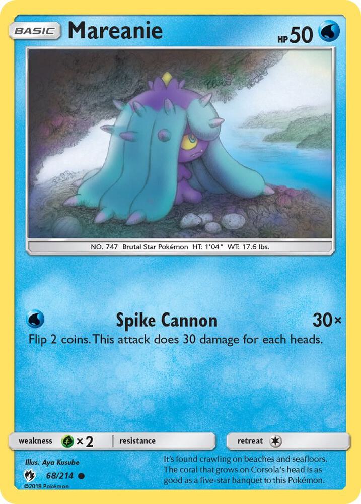 [Reverse Holo] LOT 68/214 Mareanie C