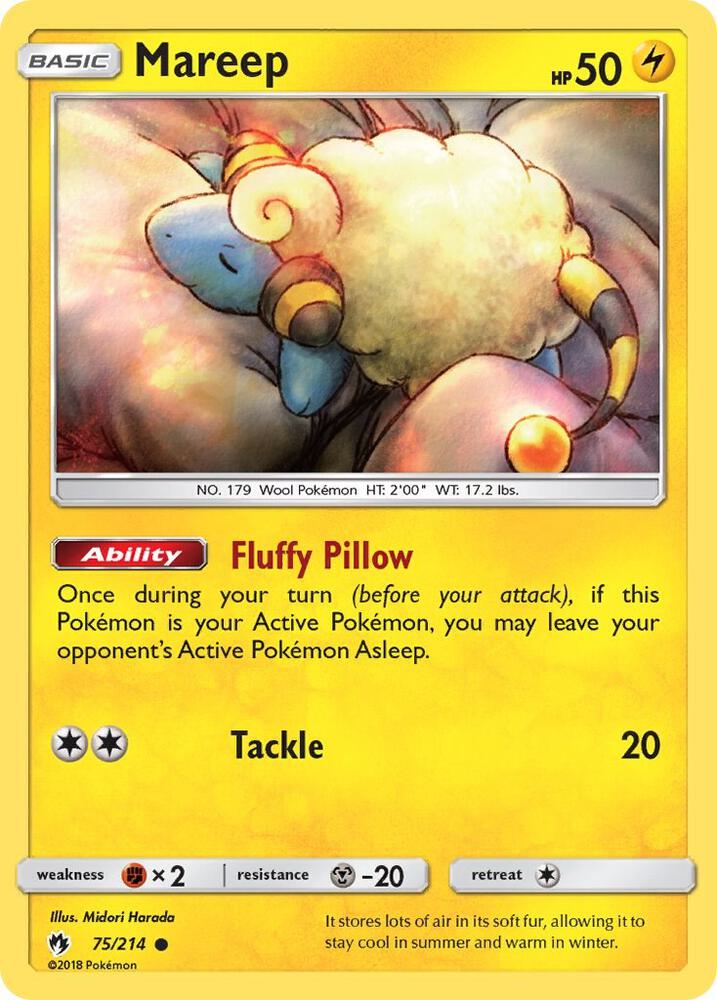 [Reverse Holo] LOT 75/214 Mareep C